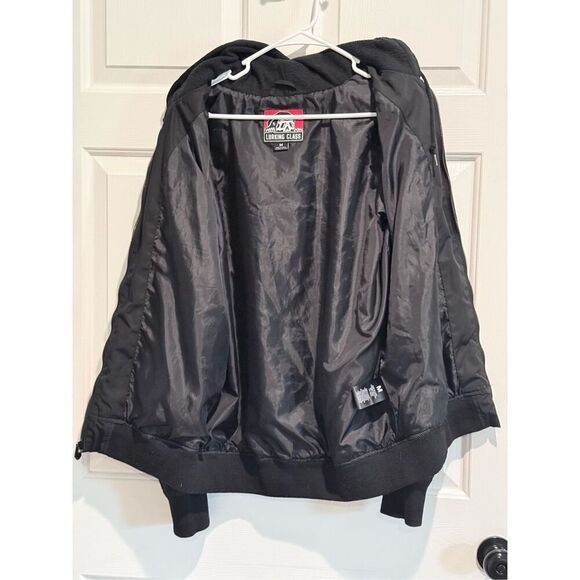 Rare Lurking Class Free Your Mind Skeleton Head Hoodie Jacket Men’s Medium - Picture 4 of 13